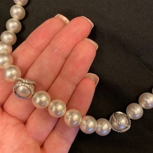 Swarovski Crystal pearl necklace